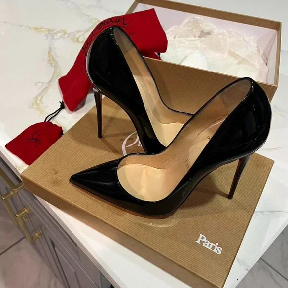 Christian Louboutin So Kate 120 patent pumps - Picture 4 of 6